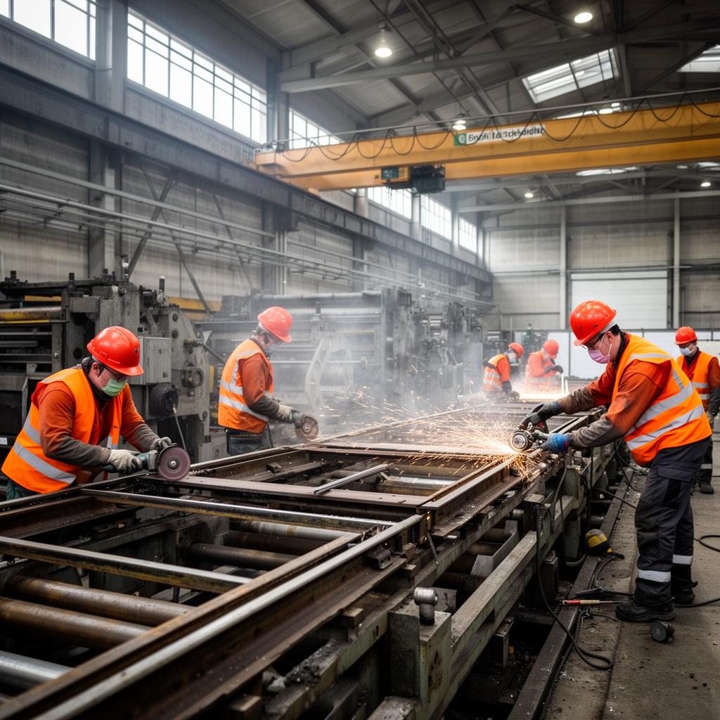 Industrielle Demontage, Sachsen
